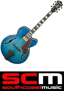 Ibanez Artcore Expressionist AFJ91 JLF Electric Guitar Jet Blue Burst Flat  New