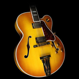 Used 2014 Gibson Custom Shop L-5 CES Electric Guitar Iced Tea Burst