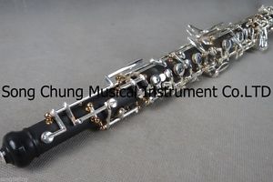 Advanced semiautomatic oboe, C key, composite wood  body, nice sound #9863