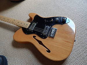 Fender Classic 72 Telecaster Thinline TV Jones Pickups Locking Tuners Hard Case