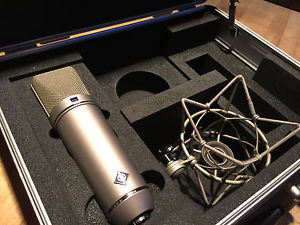 Neumann U87 AI Microphone In Case w/Shockmount - Mint - Unused!!