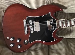 2007 Gibson SG Standard Electric Guitar Heritage Cherry with Hardshell Case