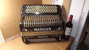 RARE 1900 Accordion Paris Marcus Bistrot Décor Boudoir French Ambiance
