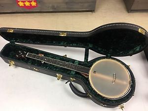 Islander 5 String Banjo Ash Leaf / Handcrafted in UK / Malcolm McLeod / HSC