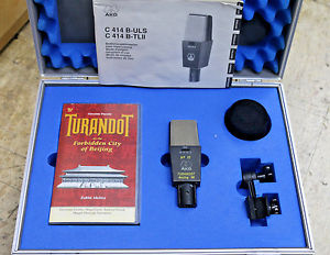 AKG C 414 B- ULS, C414BULS MICROPHONE W/ TURANDOT Beijing '98 w/ Case