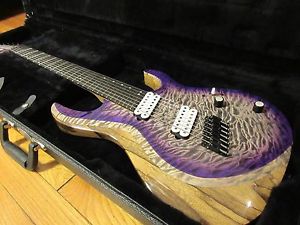 Kiesel AM7 Aries Multiscale Deep Purple California Burst w/ case