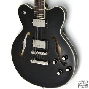 Hofner Contemporary Verythin Deluxe Trans Black