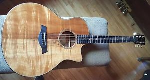 Taylor K26ce Solid Koa Grand Symphony Acoustic Electric Guitar, ohc