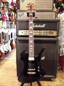 FERNANDES MG-100X Black Electric Guitar Free Shipping from JAPAN #T344