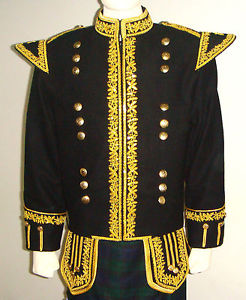 Klassich | ULTIMATE Hand Embroidered Doublet for Piper, Drummer | Concert Event