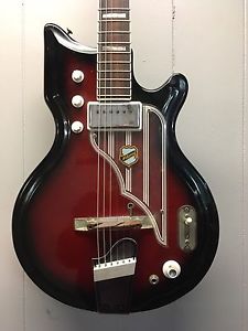 1964 Vintage National Westwood 75 Guitar and Hardshell Case
