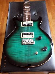 Paul Reed Smith SE SANTANA Signature Model 2014 Emerald Green E-Guitar PRS