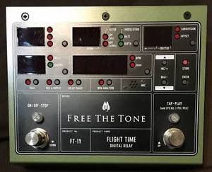 Free The Tone Flight Time FT-1Y Digital Delay Pedal DHL Free tracking ship