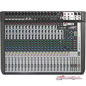 Soundcraft Signature 22 MTK 22-Input Multi-Track Live & Studio Mixer + Effects