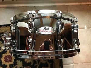 Used Pearl Reference Cast Steel Snare Drum 14"x6.5"