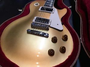 Gibson Les Paul Standard 2016 T Gold Top Electric Guitar Free Shipping