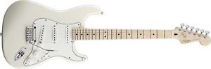 SQUIER BY FENDER DELUXE STRATOCASTER MN PEARL BLANC METALLIQUE