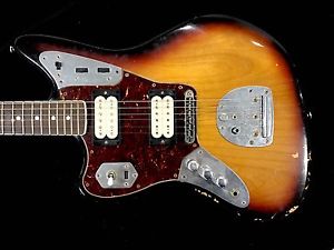 LEFTY! Fender Kurt Cobain Left Hand Guitar Aged Jaguar RELIC HSC Original Rare!
