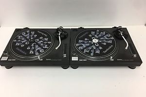 Technics SL1200 MK3 Black Pair In VGC! MK2 MK5