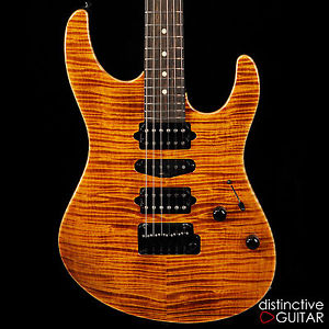 BRAND NEW SUHR CUSTOM MODERN ELECTRIC GUITAR HANDPICKED FLAME TOP BENGAL FINISH
