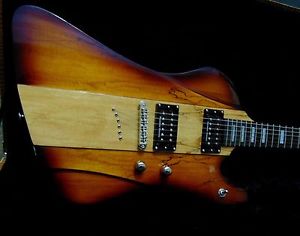 DBZ DIAMOND HAILFIRE SM TRANS CARAMEL SPALTED MAPLE GUITAR & FREE HARDSHELL CASE