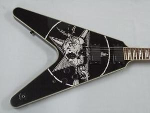DEAN ERIC PETERSON OLD SKULL Flying V, Eric Peterson model guitar, j222330