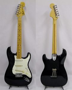 Fender Japan Stratocaster ST-72-500 Black 1990s Made in Japan E-Guitar