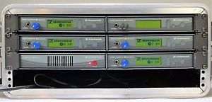 5 x Sennheiser EW 300 IEM G2 Wireless 1 x Transmitter combiner AC 2 + More