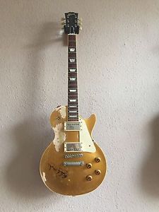Gibson Custom Shop Les Paul Gold Top Signed By Eddie Van Halen With CS Hardcase