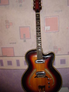 MUSIMA RECORD GUITAR 17 VERY VINTAGE AND RARE