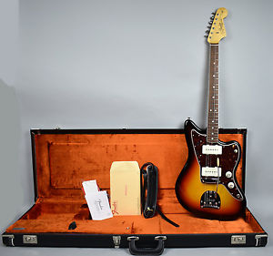 New Fender American Vintage '65 Jazzmaster Sunburst Electric Guitar w/OHSC USA