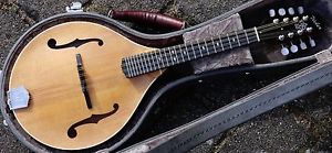 NEU Weber Custom Bitterroot A-Style Wide neck Mandoline mit Case Made in USA
