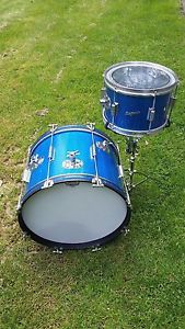 Vintage 60's Rogers 20" Tower model Bass Drum and Tom