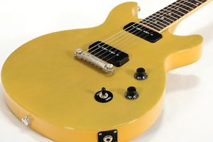 Gibson Les Paul Special Double Cut Translucent Yellow Top MOD, y1055