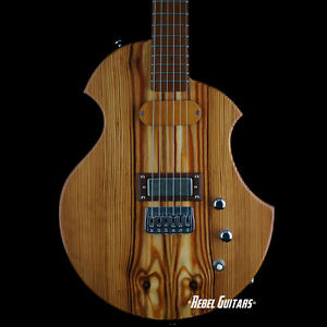 Cardinal Guitars West boutique guitar in Long Leaf Pine w/ Firebird Pickup