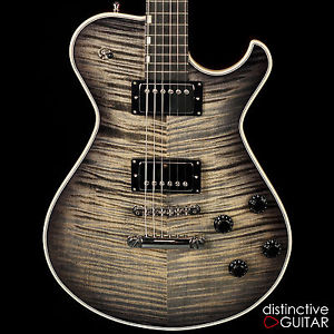 NEW KNAGGS SSC STEVE STEVENS SIGNATURE CHARCOAL BURST TOP SS2 RED SPARKLE BACK