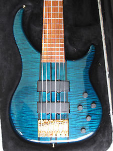 Peavey USA Cirrus 6 Bass - Peacock Blue - Six String Bass - Made in USA!