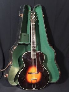 1930s Vintage Radiotone jazz archtop guitar with original hard case