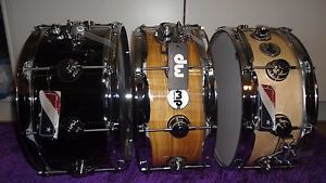DW DRUM WORKSHOP COLLECTORS 3 SNARES - BRAND NEW FOR SALE