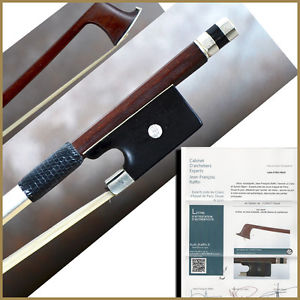 A fine French violin bow by Pierre Cuniot - Raffin certified