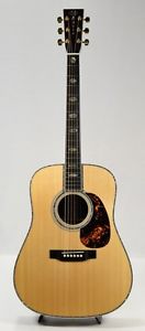Martin D-45 Beige Acoustic guitar w/ Hard case Right hand From JAPAN