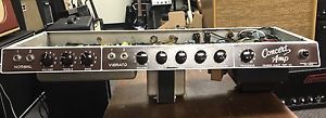 Vintage 1960 Fender Concert Amp Chassis, Triad 45249 Bassman Transformer, Clean
