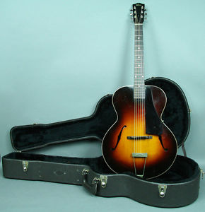 1939 Gibson L-50 Original Vintage Sunburst Archtop Guitar W/OHSC USA RARE