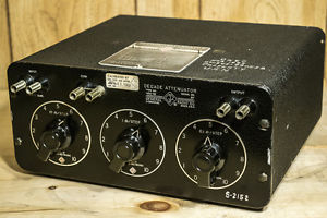 1958 General Radio 1450-HB Balanced H-Pad Stepped Decade Attenuator - restored!