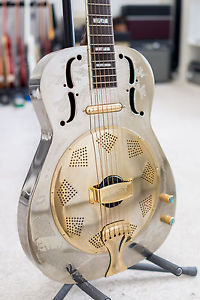 Ozark Brass Thinline Electric Resonator 3515BTE
