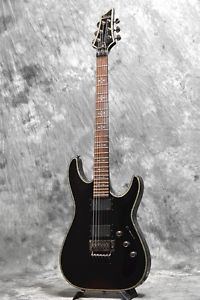 SCHECTER AD-C-1-FR-HR Black guitar From JAPAN/456