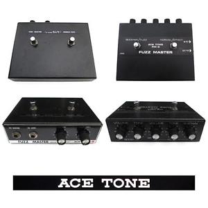 VINTAGE 70's ACE TONE FM-2 & FM-3 FUZZ MASTER BIG MUFF SUPER ACETONE FUZZMASTER