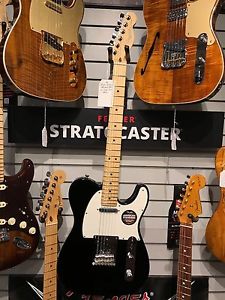 Fender American Standard Telecaster - Black w/ Maple Neck