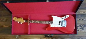 Vintage Fender Bronco Electric Guitar 1971 Dakota Red