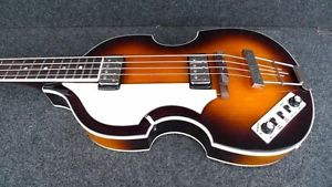 Hofner HCT 500/1L BEATLE BASS GUITAR Left Handed VINTAGE STYLE Lefty Be a PAUL M